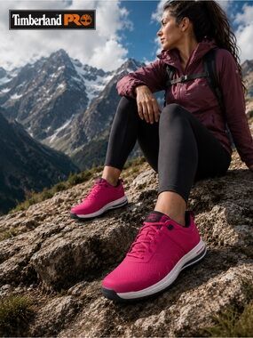 Timberland Women's Pink Trail Running Shoes